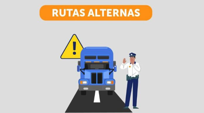 Problemas de tránsito en zona fronteriza San Cristóbal en Guatemala