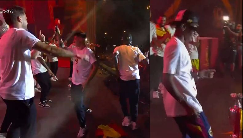 Mucho Baile España Celebra En Cibeles El Reinado Europeo