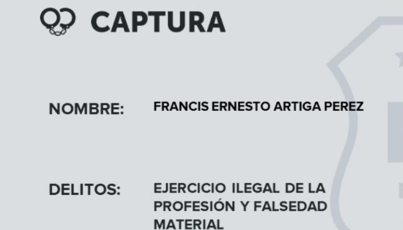 Persona enfrentará la justicia acusada de hacerse pasar por médico