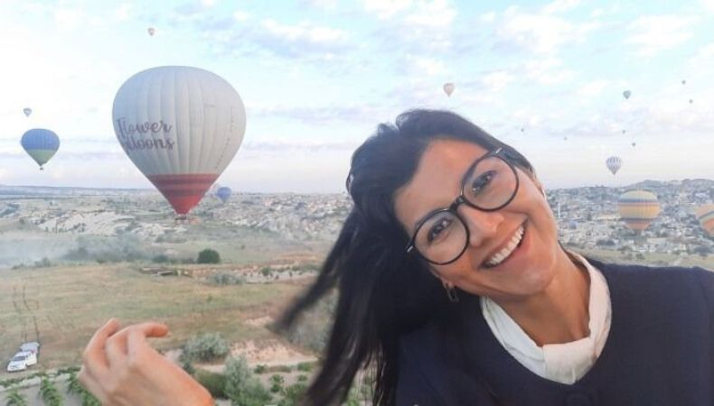 Lourdes Lara en el Medio oriente