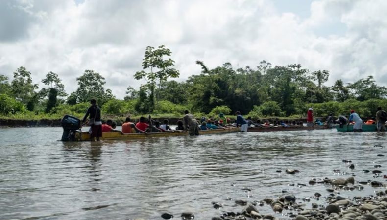 Panamá Diez migrantes fallecieron ahogados en un río