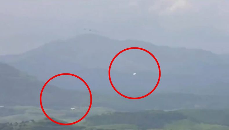 Corea del Norte envía globos cargados con basura hacia el Sur