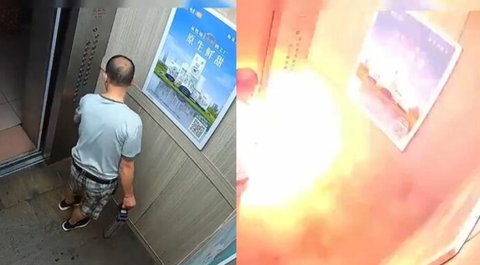 Muere una persona al explotar una batería dentro de un ascensor