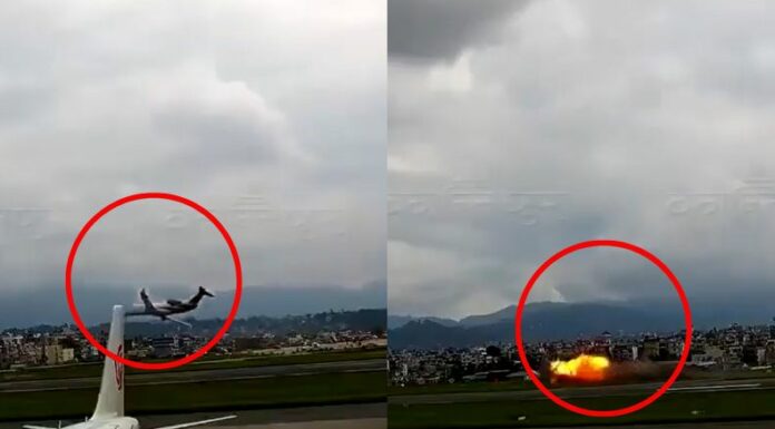 [Video] ¡De impacto! Nuevas imágenes del accidente en Nepal