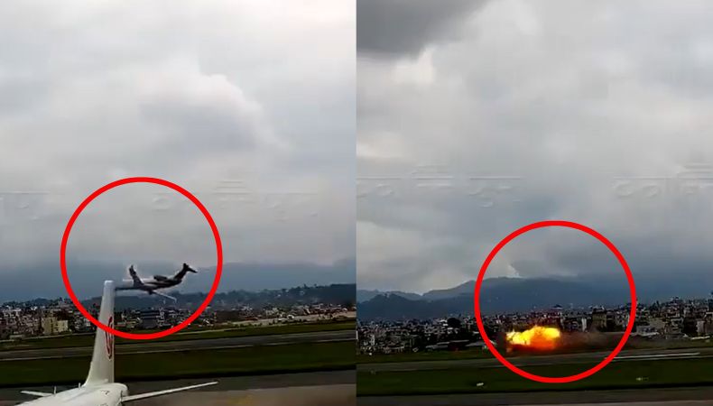 [Video] ¡De impacto! Nuevas imágenes del accidente en Nepal