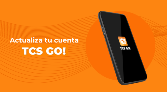 Actualización de cuenta TCS Go pasos
