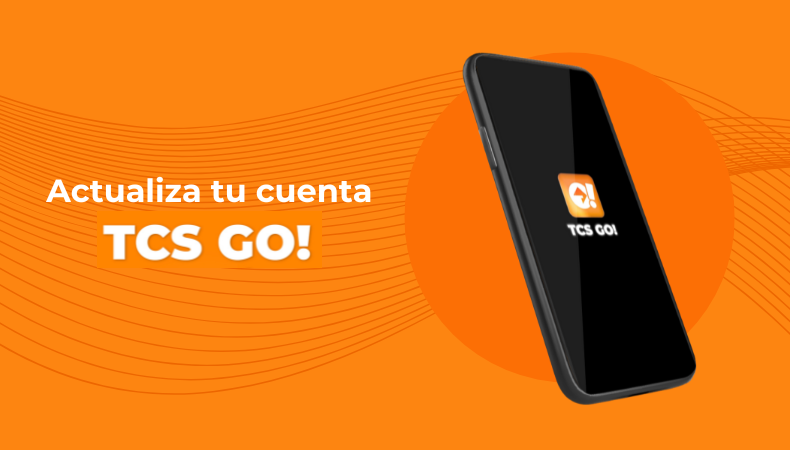 Actualización de cuenta TCS Go pasos