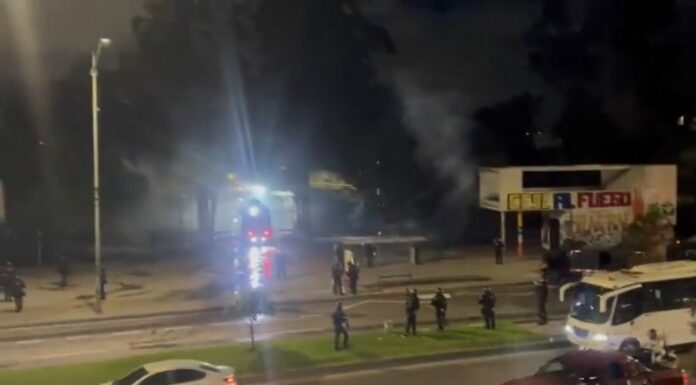 Protesta estudiantil en Colombia termina con lesionados