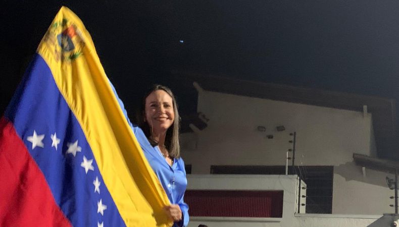 La líder opositora en Venezuela, Corina Machado, convocó a una protesta mundial por los resultados de las elecciones presidenciales.