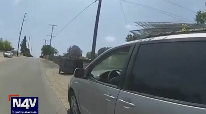 [Video] Hombre es abatido tras atacar a un oficial