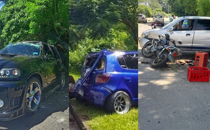 Te presentamos los accidentes de tránsito ocurridos en diferentes partes del país, hasta este instante, en el lunes 5 de agosto.