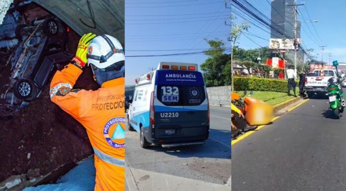 Te presentamos los accidentes de tránsito ocurridos en diferentes partes del país, hasta este instante, en el martes 6 de agosto.