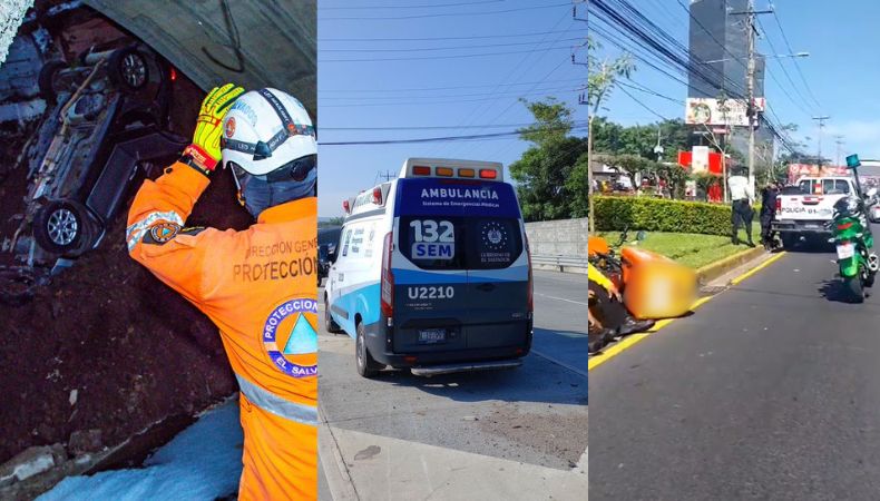 Te presentamos los accidentes de tránsito ocurridos en diferentes partes del país, hasta este instante, en el martes 6 de agosto.