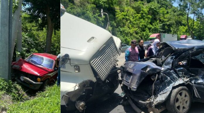Te presentamos los accidentes de tránsito ocurridos en diferentes partes del país, hasta este instante, en el miércoles 7 de agosto.