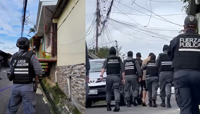 La Policía de Migración de Costa Rica (PPM), capturó a 19 personas vinculadas al tráfico ilegal de personas.