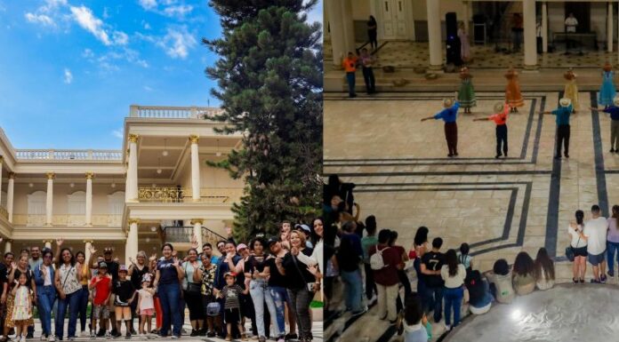 Las actividades que se han estado desarrollando en el Palacio Nacional atrajeron a miles de visitantes en las Fiestas Agostinas.