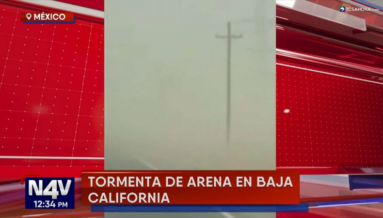 Una tormenta de arena y polvo es un fenómeno meteorológico bastante común en las regiones áridas y semiáridas.
