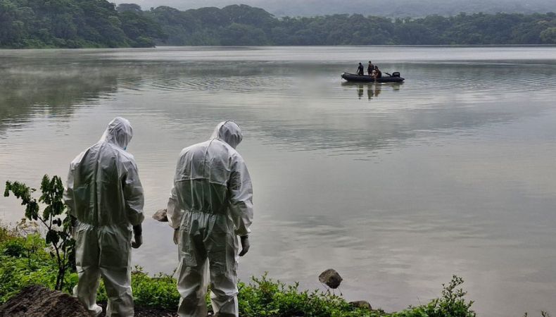 La Fuerza Armada recuperó el cuerpo sin vida de un hombre, reportado como desaparecido en la laguna de Chanmico.
