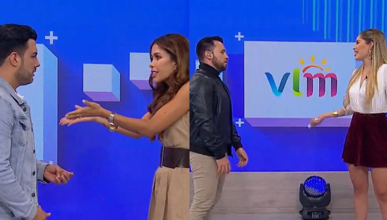 Los presentadores de Viva la Mañana recreando escenas de nuestras telenovelas favoritas: Golden Boy, Betty la Fea, y más.