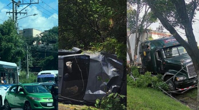 Te presentamos los accidentes de tránsito ocurridos en diferentes partes del país, hasta este instante, en domingo 11 de agosto.