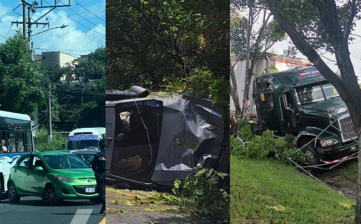 Te presentamos los accidentes de tránsito ocurridos en diferentes partes del país, hasta este instante, en domingo 11 de agosto.