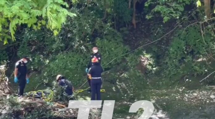 Autoridades policiales localizaron un cuerpo de nacionalidad salvadoreña en la orilla del río Grande, en Jerez, Jutiapa, Guatemala.