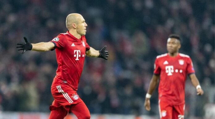 Una de las leyendas del fútbol del equipo del Bayern Múnich es Arjen Robben, quien fue uno de los jugadores más destacados con una zurda privilegiada.