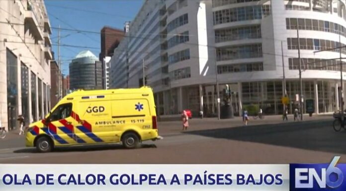 En Países Bajos se reportó una ola de calor sin precedentes, con temperaturas que han roto récords y han persistido por varios días.