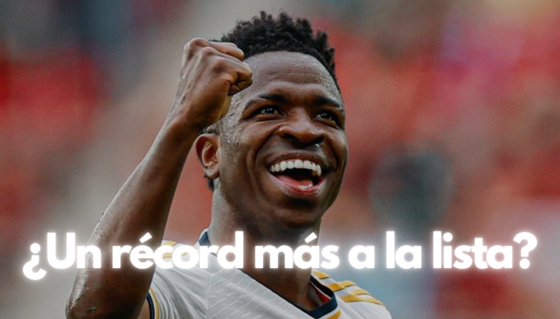 El increíble récord que podría alcanzar Vinicius si gana la Supercopa