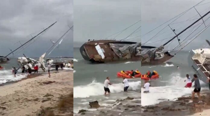 En la isla española de Formentera se reportan serios daños en la costa. Se contabilizan embarcaciones dañadas y heridos.