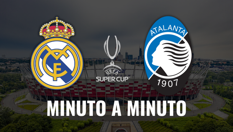 El Real Madrid se enfrenta ante el Atalanta por la Supercopa de Europa.