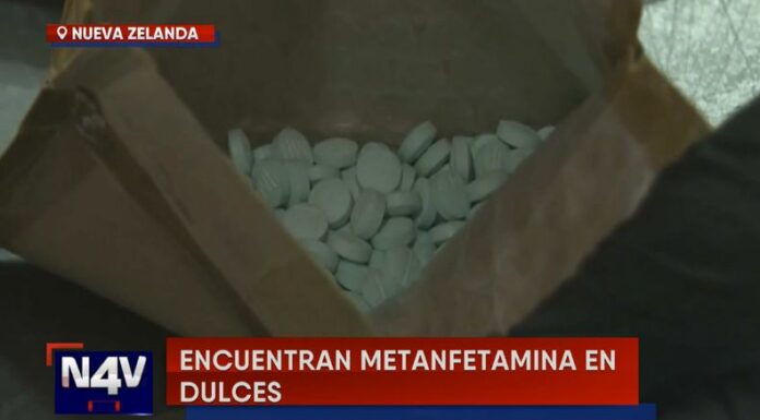 En Nueva Zelanda, las autoridades policiales detectaron la presencia de metanfetamina en dulces de consumo nacional.