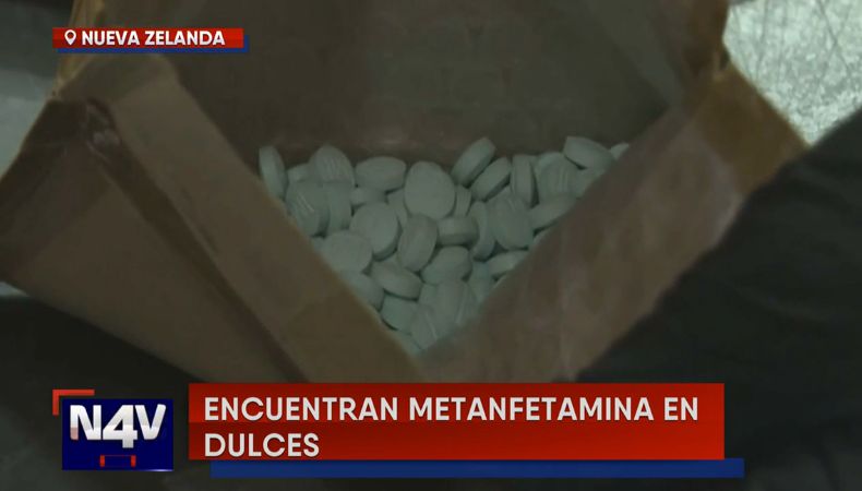 En Nueva Zelanda, las autoridades policiales detectaron la presencia de metanfetamina en dulces de consumo nacional.