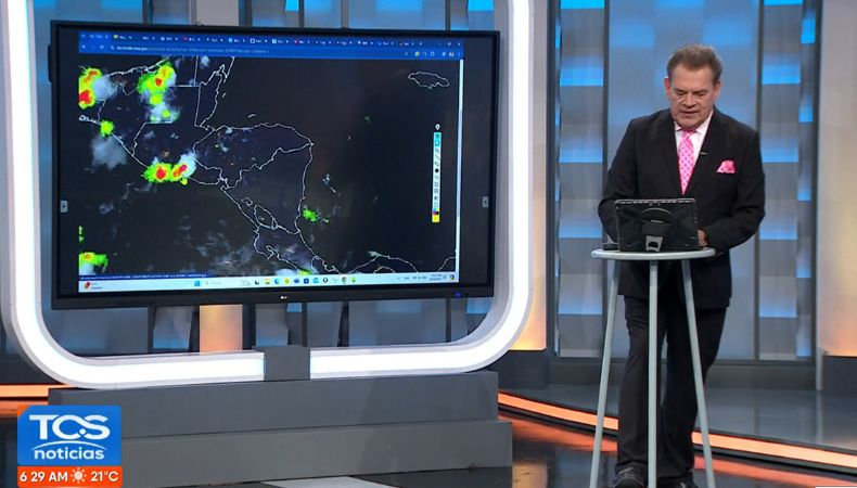 El ingeniero Moisés Urbina compartió un informe detallado sobre el pronóstico del clima para las próximas horas.