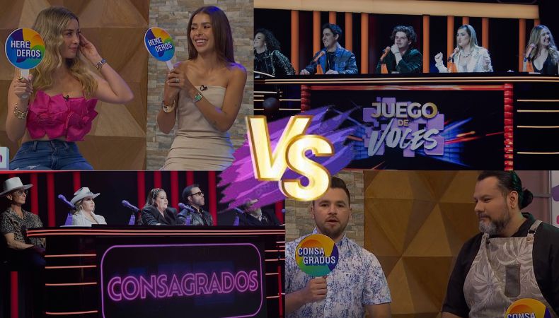 ¿A quiénes le van los presentadores de Viva la Mañana en Juego de Voces? Así defendieron a los Consagrados y los Herederos.