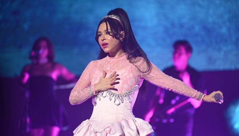 La agrupación mexicana, Belanova hizo su gran interpretación en El Salvador y los salvadoreños disfrutaron de sus éxitos musicales.