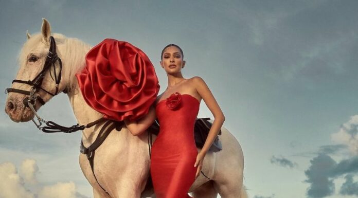 La reina de belleza salvadoreña, Fátima Calderón, sorprende a sus seguidores tras mostrarse en plena portada de 
