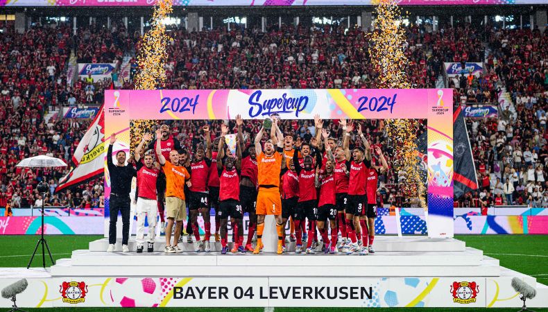 En uno de los encuentros más interesantes e importantes de la jornada, el Bayer Leverkusen se quedó con un gran triunfo y la Supercopa alemana.