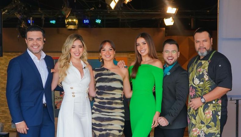 La presentadora de televisión, Ana Cortez, sorprendió a los salvadoreños tras unirse al equipo de 