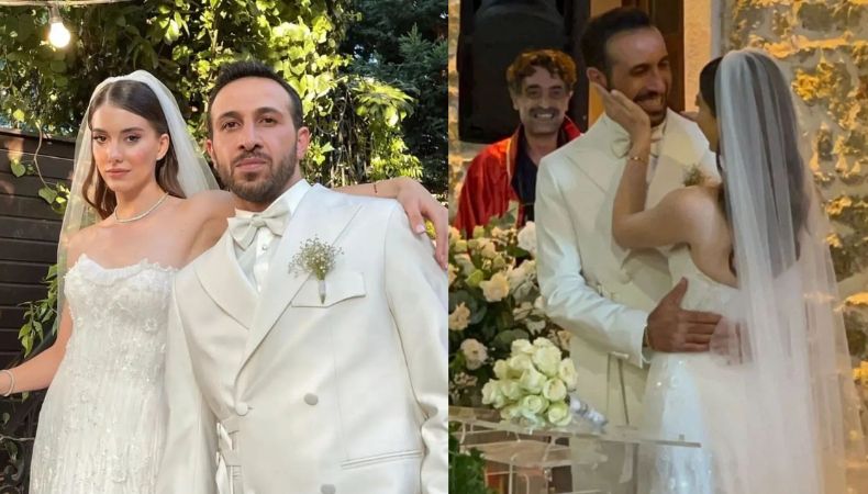 Los actores que interpretan a Suna y Abidin, Ersin Arici y Beril Pozam, traspasaron la pantalla y se casaron en la vida real.