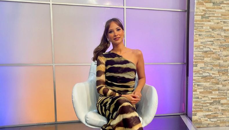 La presentadora de televisión, Ana Cortez, se encuentra emocionada de haber regresado a su casa de Telecoporación Salvadoreña (TCS).