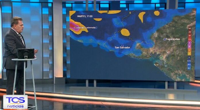 De acuerdo con el ingeniero Moisés Urbina, se espera el paso de una onda tropical para el final de la tarde noche.