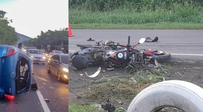 Te presentamos los accidentes de tránsito ocurridos en diferentes partes del país, hasta este instante, en el martes 20 de agosto.