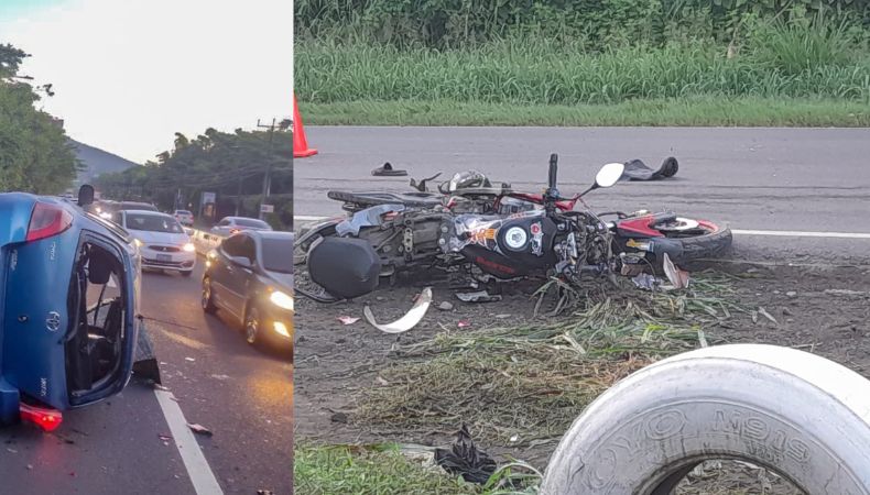 Te presentamos los accidentes de tránsito ocurridos en diferentes partes del país, hasta este instante, en el martes 20 de agosto.