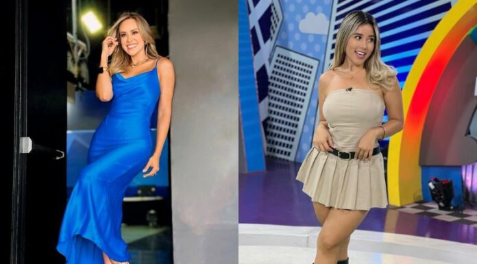 Luciana Sandoval y Mafer Salinas destacan por su belleza y talento en los medios de comunicación salvadoreños.