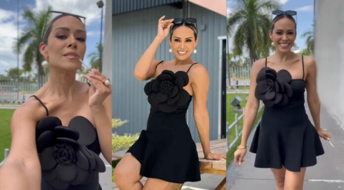 La presentadora de televisión, Luciana Sandoval, ama con locura estar siempre a la moda y elegante. ¡Así lo demuestra en este clip!