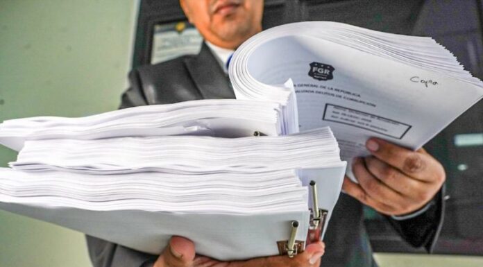 La Fiscalía General de la República (FGR) informó que se llevó a cabo el principio de la audiencia inicial por el caso Asocambio.