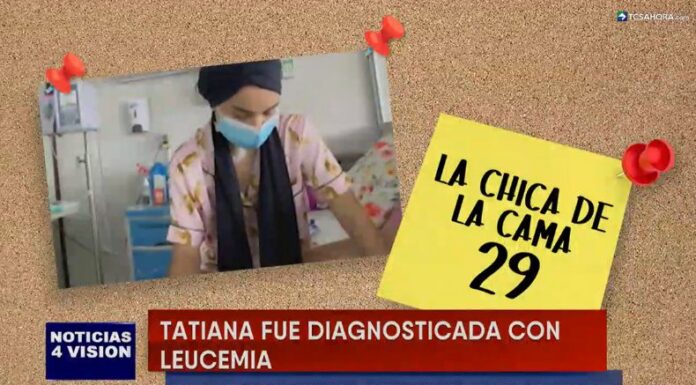 Tras su diagnóstico de leucemia linfoblástica aguda, Tatiana Guevara solicita ayuda para poder someterse a un trasplante de médula ósea.