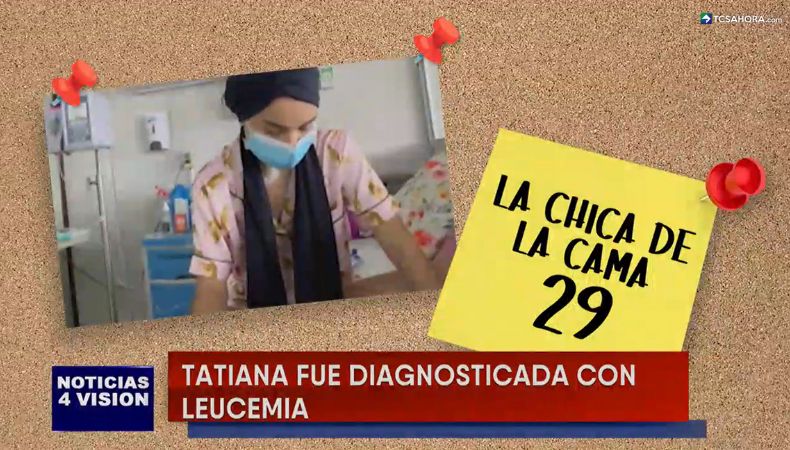 Tras su diagnóstico de leucemia linfoblástica aguda, Tatiana Guevara solicita ayuda para poder someterse a un trasplante de médula ósea.