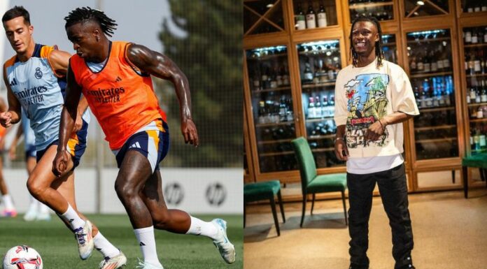 El negocio del centrocampista francés, Eduardo Camavinga, ya ha atendido a varias estrellas desde su apertura.